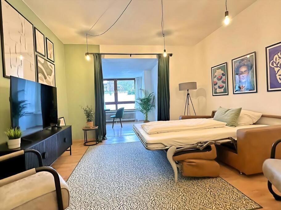 Urban & Chic: 2Bdr, Parkplatz Lägenhet Witten Exteriör bild